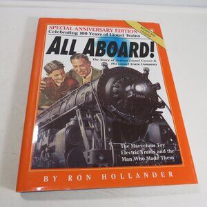ALL ABOARD! Story of Joshua Lionel & His Lionel Train Company Book railroad